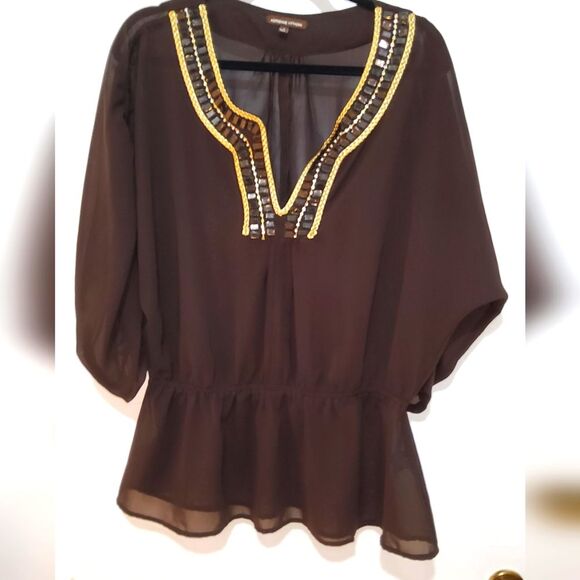 Adrienne Vittadini Tops - Adrienne Vittadini Blouse.    LTOP287